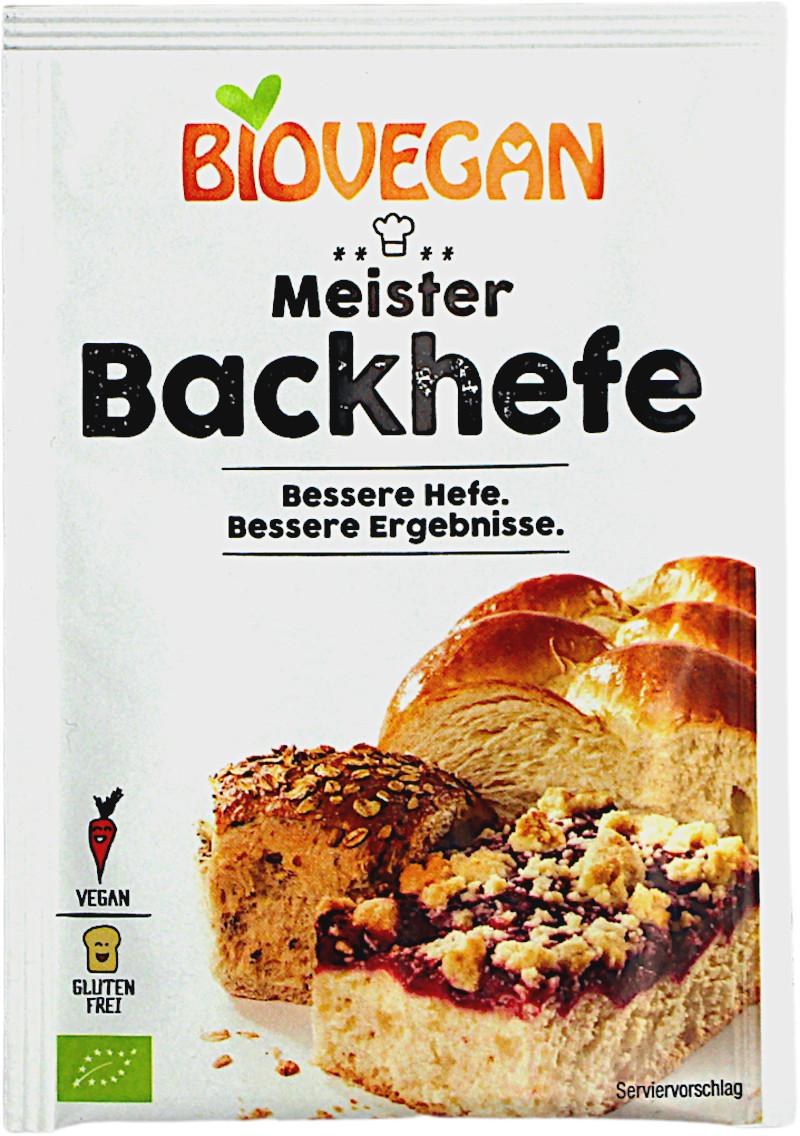 Jäst "Mästerbagerijäst" torr glutenfri Ekologisk 25x7g BioVegan