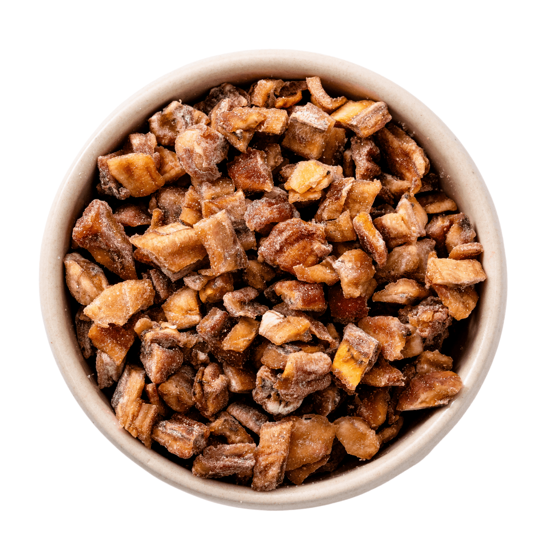 Ekologiska torkade bananbitar 8-12 mm 10kg