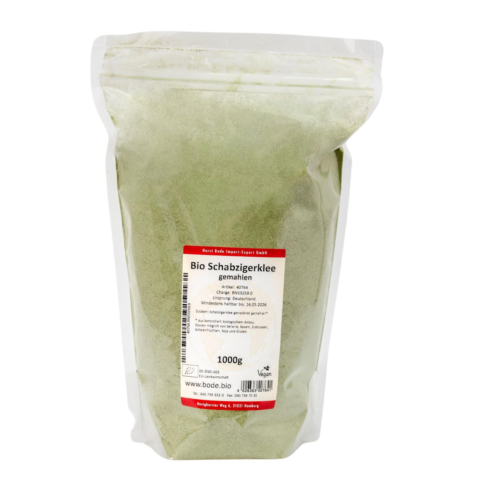 Ekologiskt malet Schabzigerklee 1kg
