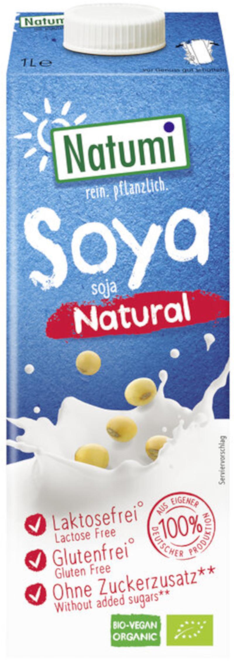 Sojadryck natur osötad Ekologisk Natumi 8x1l