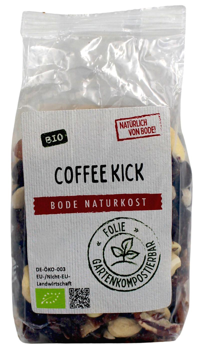 Coffee Kick Ekologisk (Blandning av nötter och frukt Espresso) komposterbar påle 6x200g