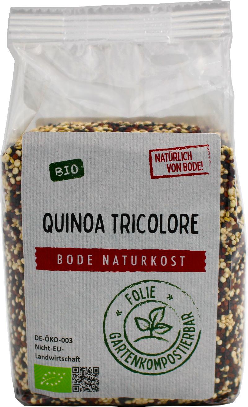 Ekologisk Quinoa Tricolore, komposterbar påse 6x250g