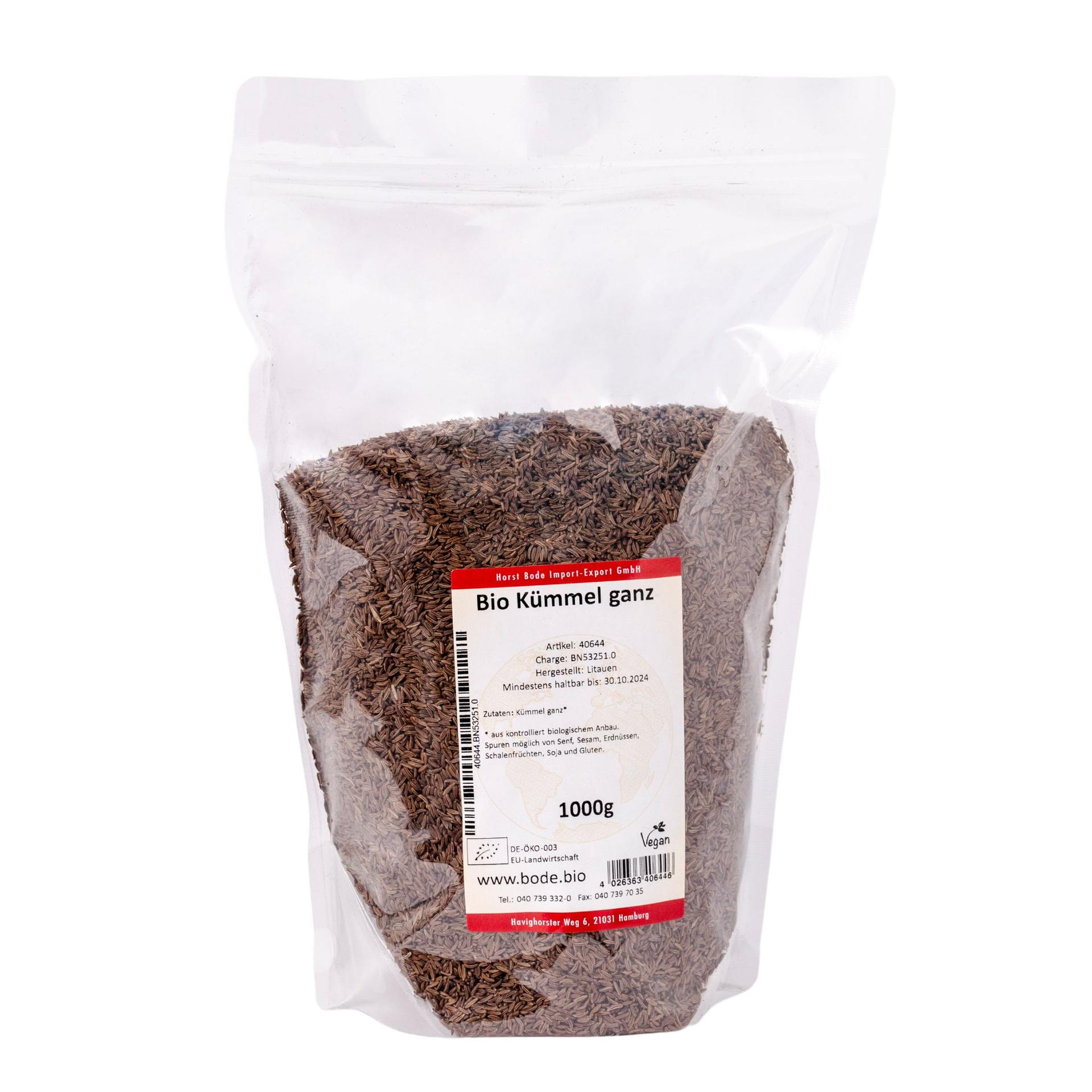 Hela kummin ekologisk 1kg