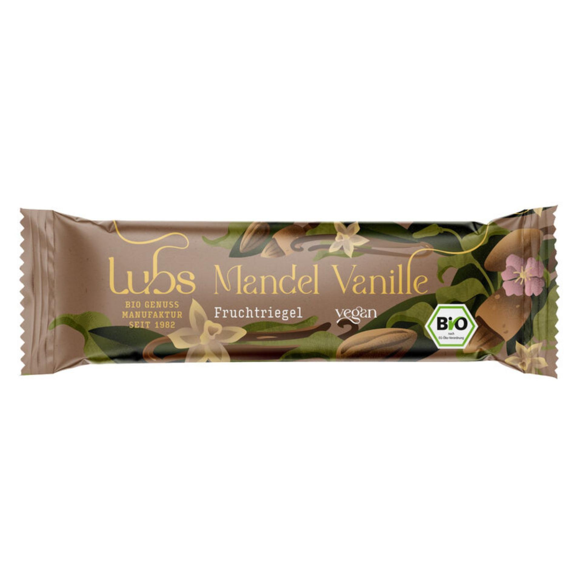 Fruktbar Mandel Vanilj Ekologisk glutenfri Lubs 24x40g