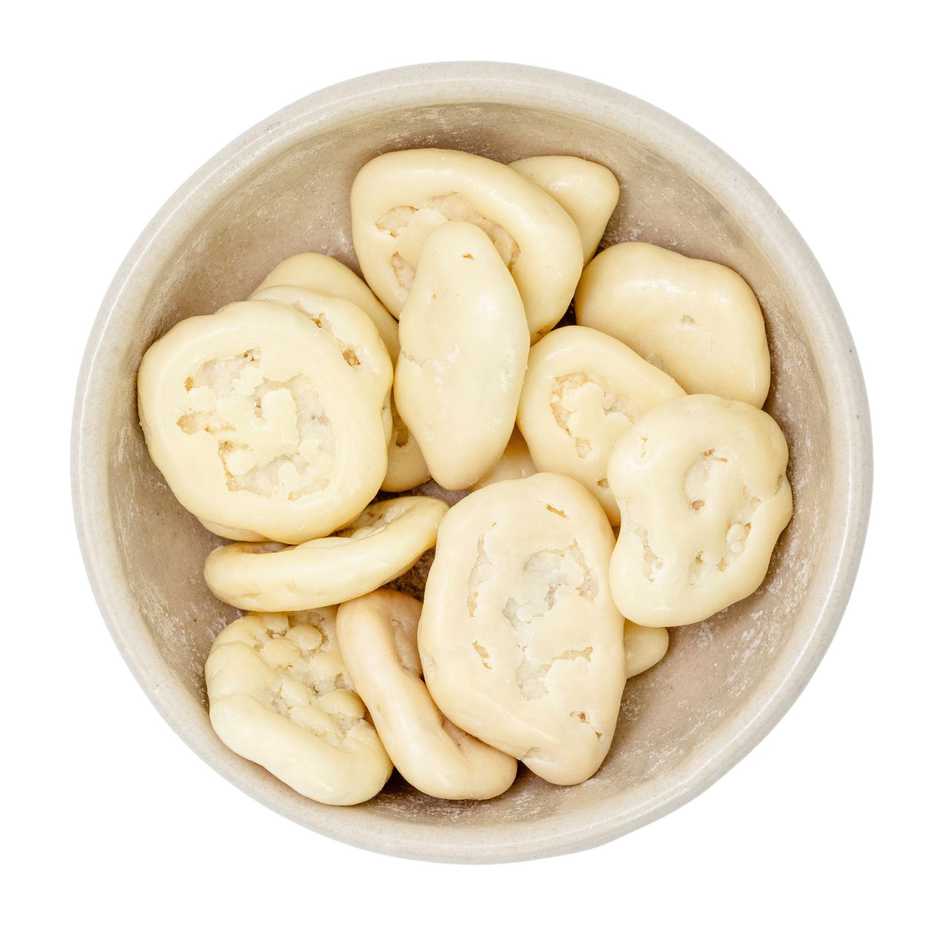 Ekologiska bananchips i vit choklad 4kg