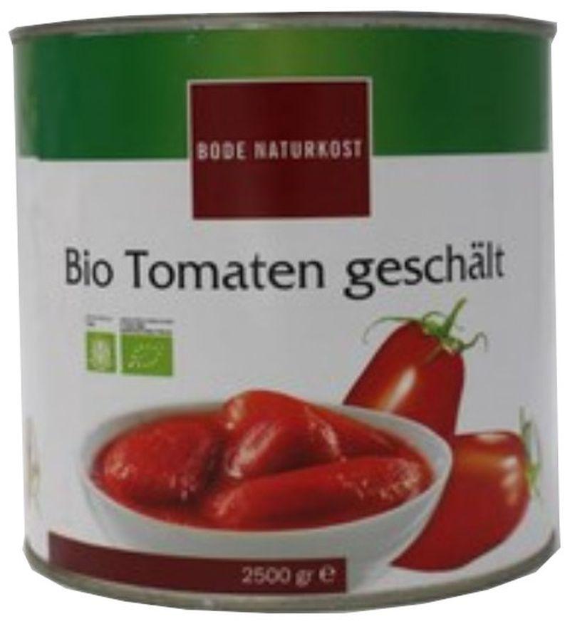 Skalade tomaters Ekologisk Burk Fyllnad 2,5kg, ATG 1,5kg