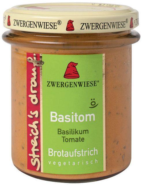Smörj på - Basitom (Basilikum-Tomat) Ekologisk Dvärgäng 6x160g