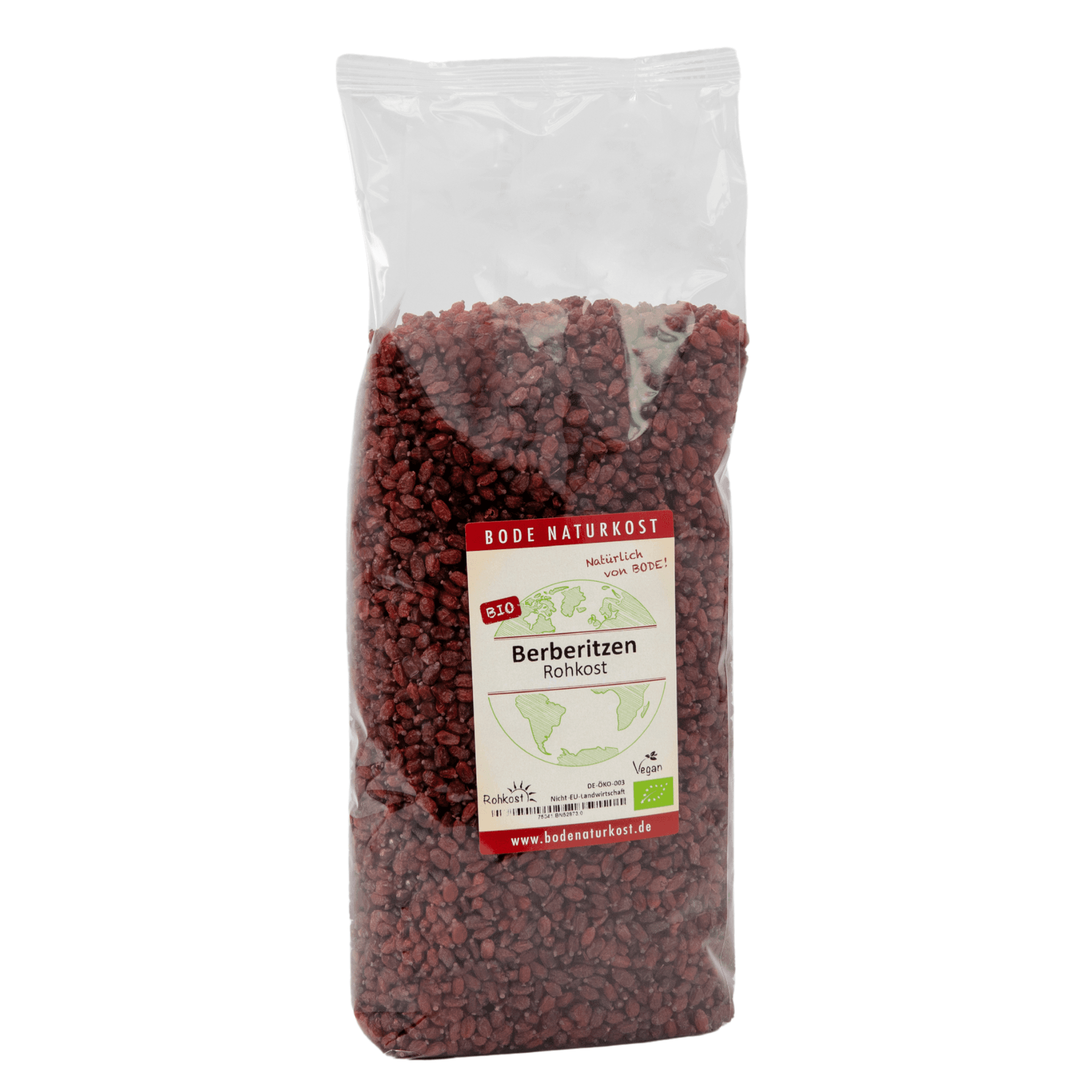 Ekologiska Berberisbär Råkost 700g