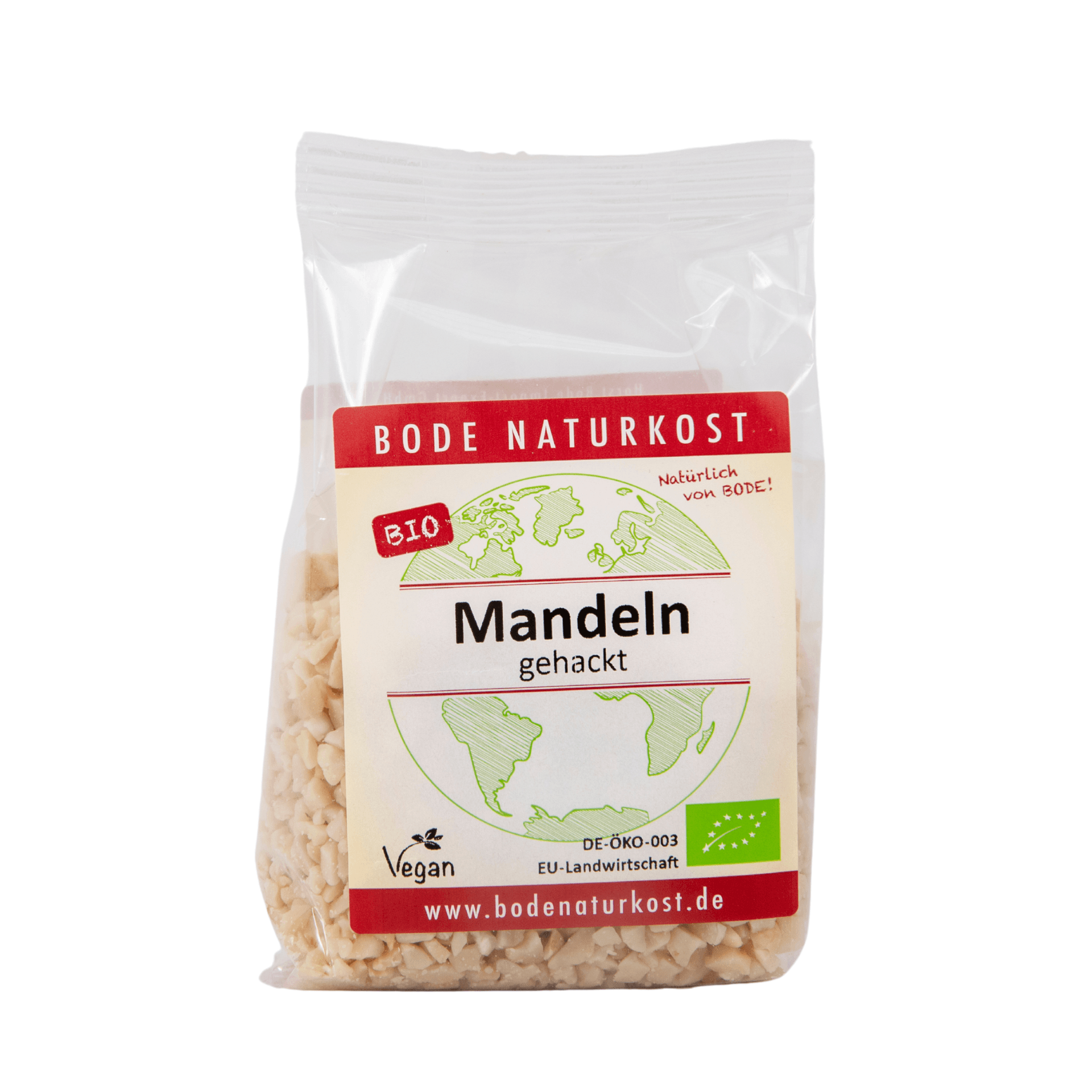 Hackade mandlar ekologiska 6x100g