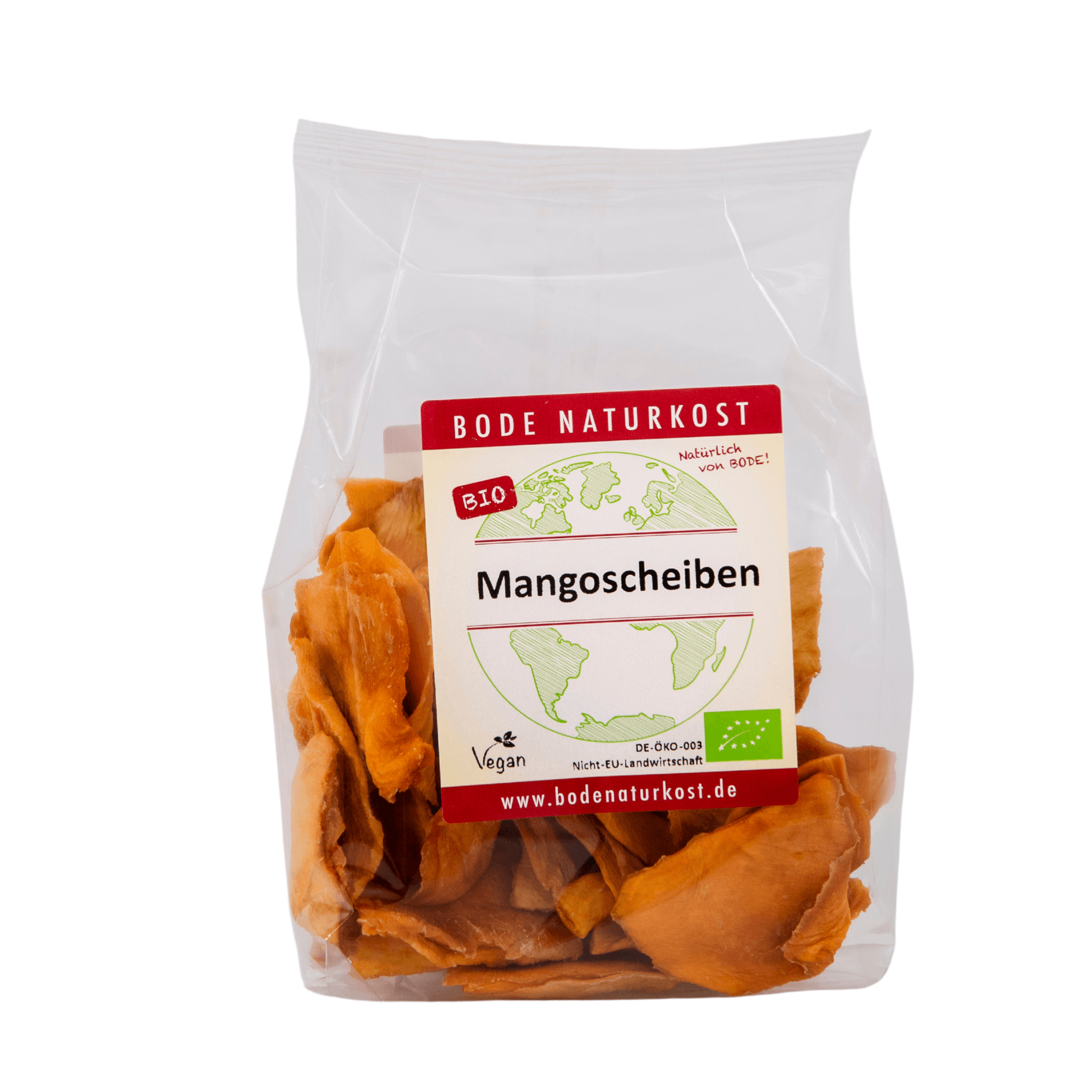 Ekologiska mangoskivor 6x125g