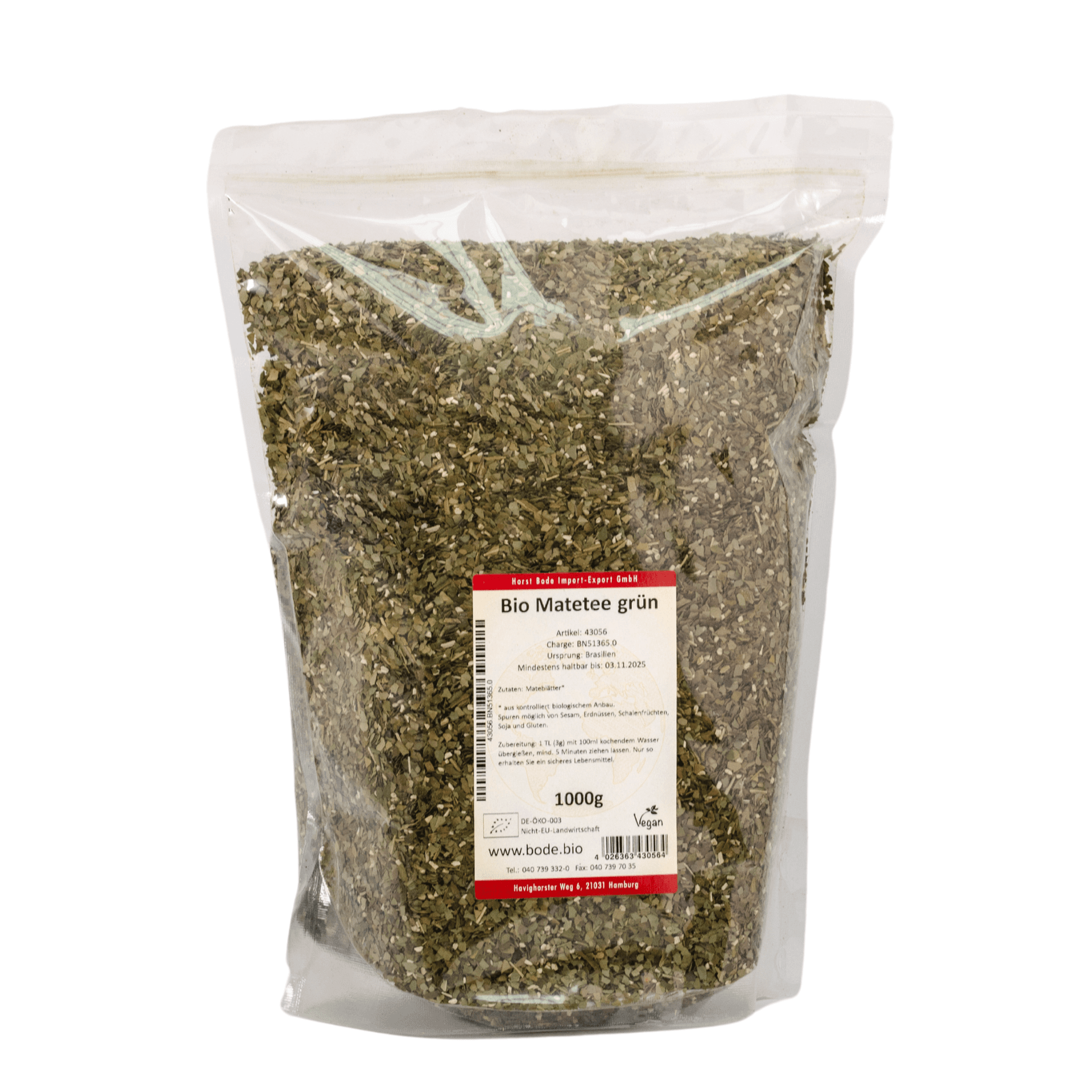 Grön Matetee Ekologisk 1kg
