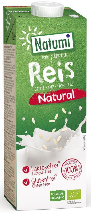 Risdryck natur Ekologisk osmakad Natumi 8x1l