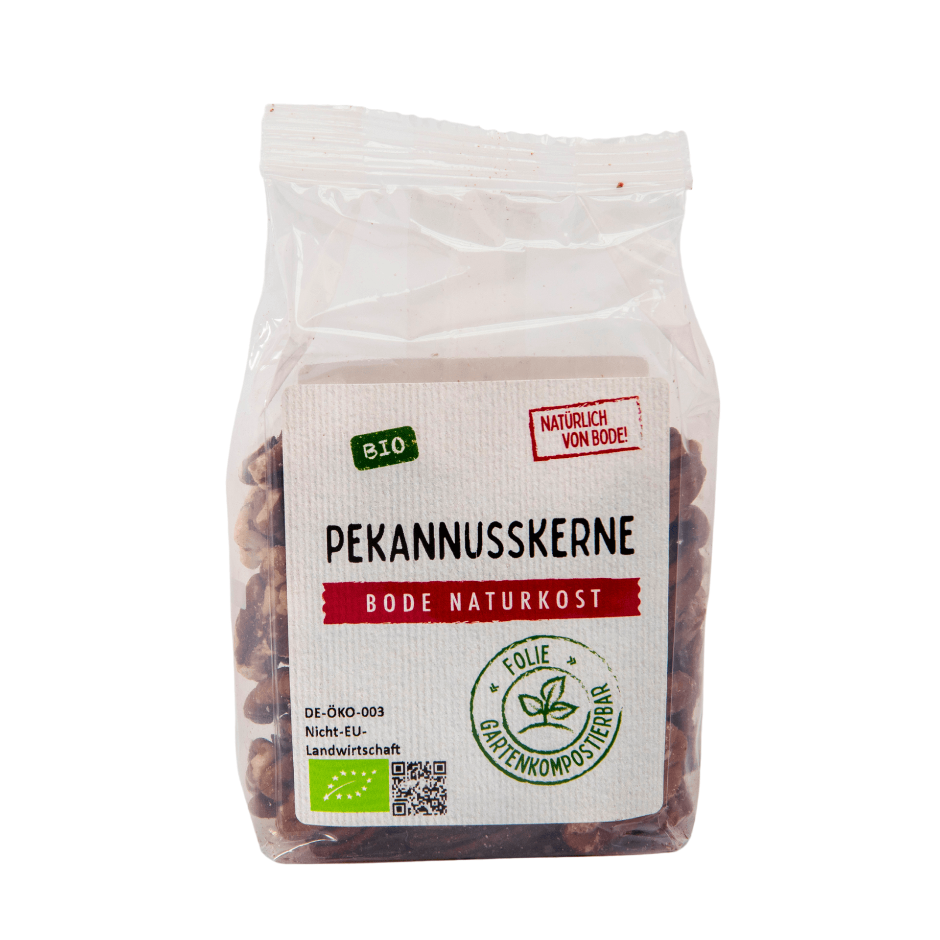 Pekannötter Ekologisk, komposterbar påse 6x100g