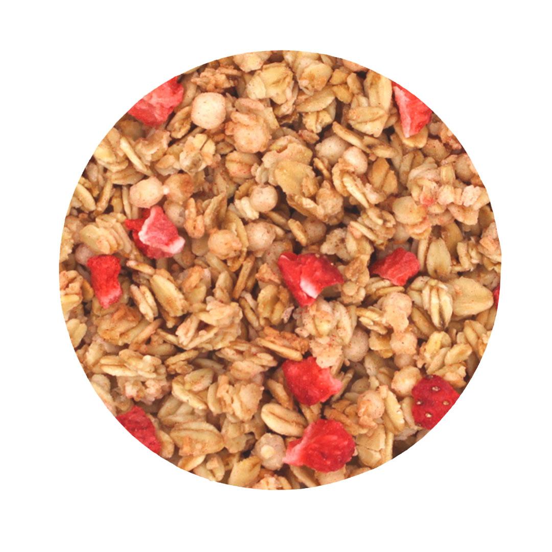 Crunchy Jordgubb (Havre) Ekologisk 5kg