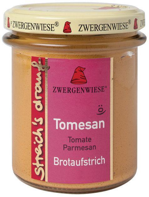 Smörgåspålägg - Tomesan (Tomat-Parmesan) Ekologisk Zwergenwiese 6x160g