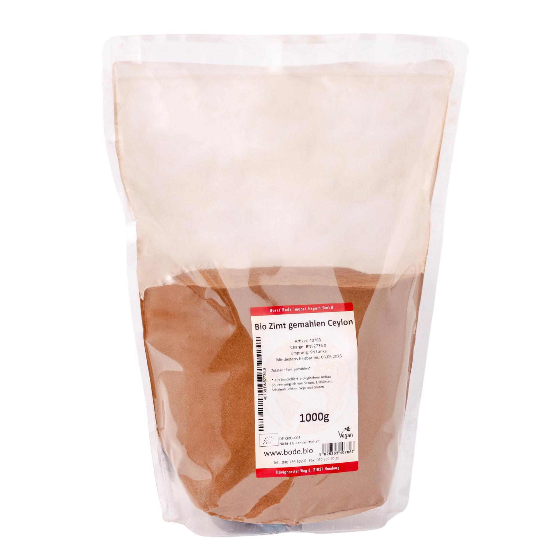 Ceylonkanel malen Ekologisk 1kg