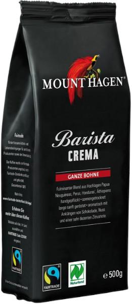 Kaffe Barista Crema hela bönor Ekologisk Naturland Fairtrade Mount Hagen 6x500g