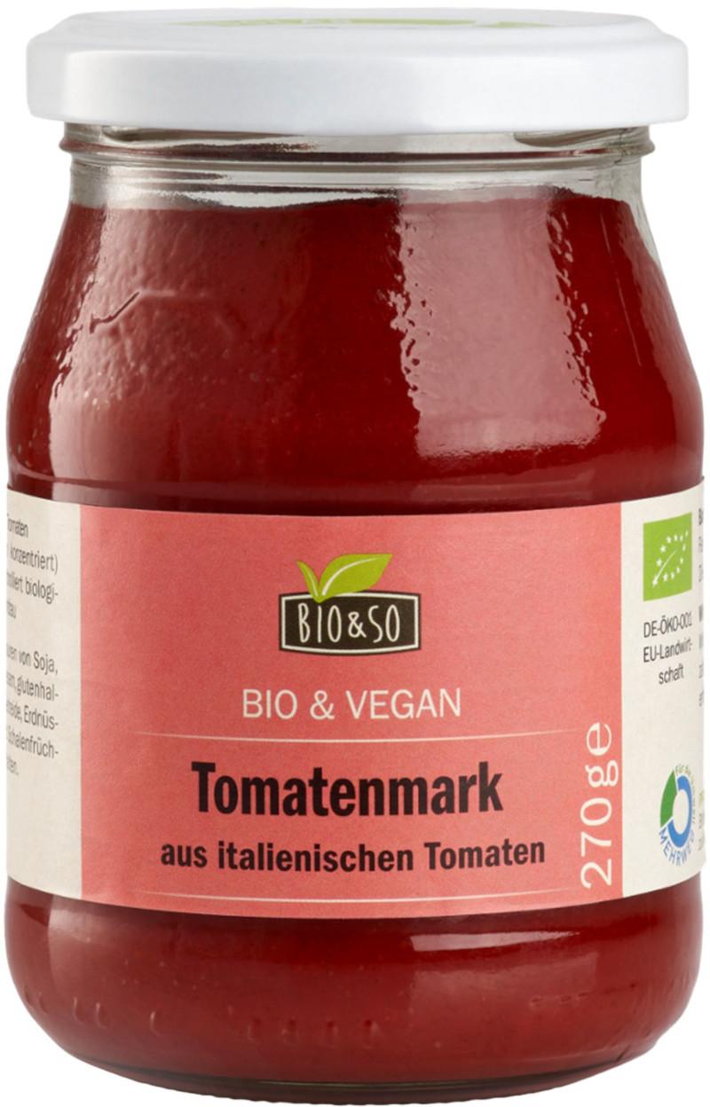 Tomarpuré Ekologisk Bio&So 6x270g