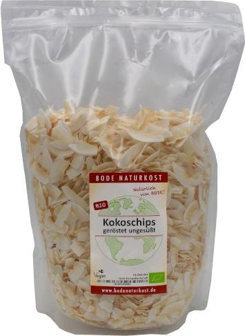 Rostade ossockerade kokosflingor 800g