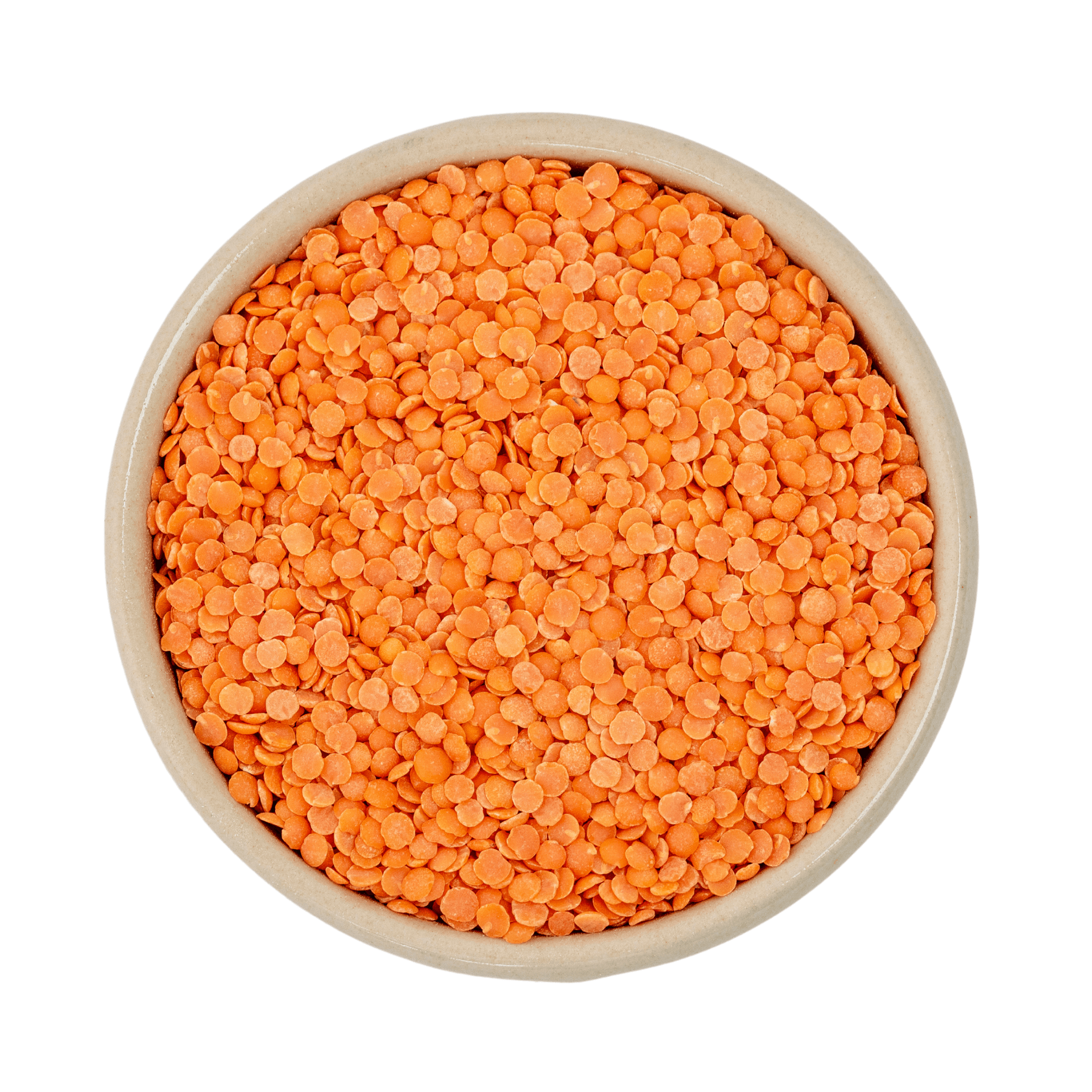 Röda linser split Ekologisk 25kg