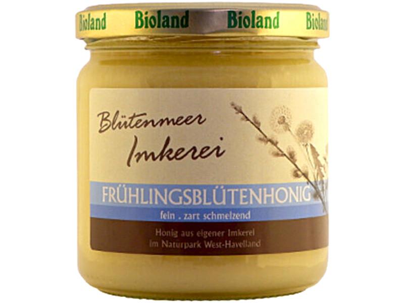 Vårt blomhonung cremig Ekologisk Bioland Tyskland Blomsteräng Imkerei 500g