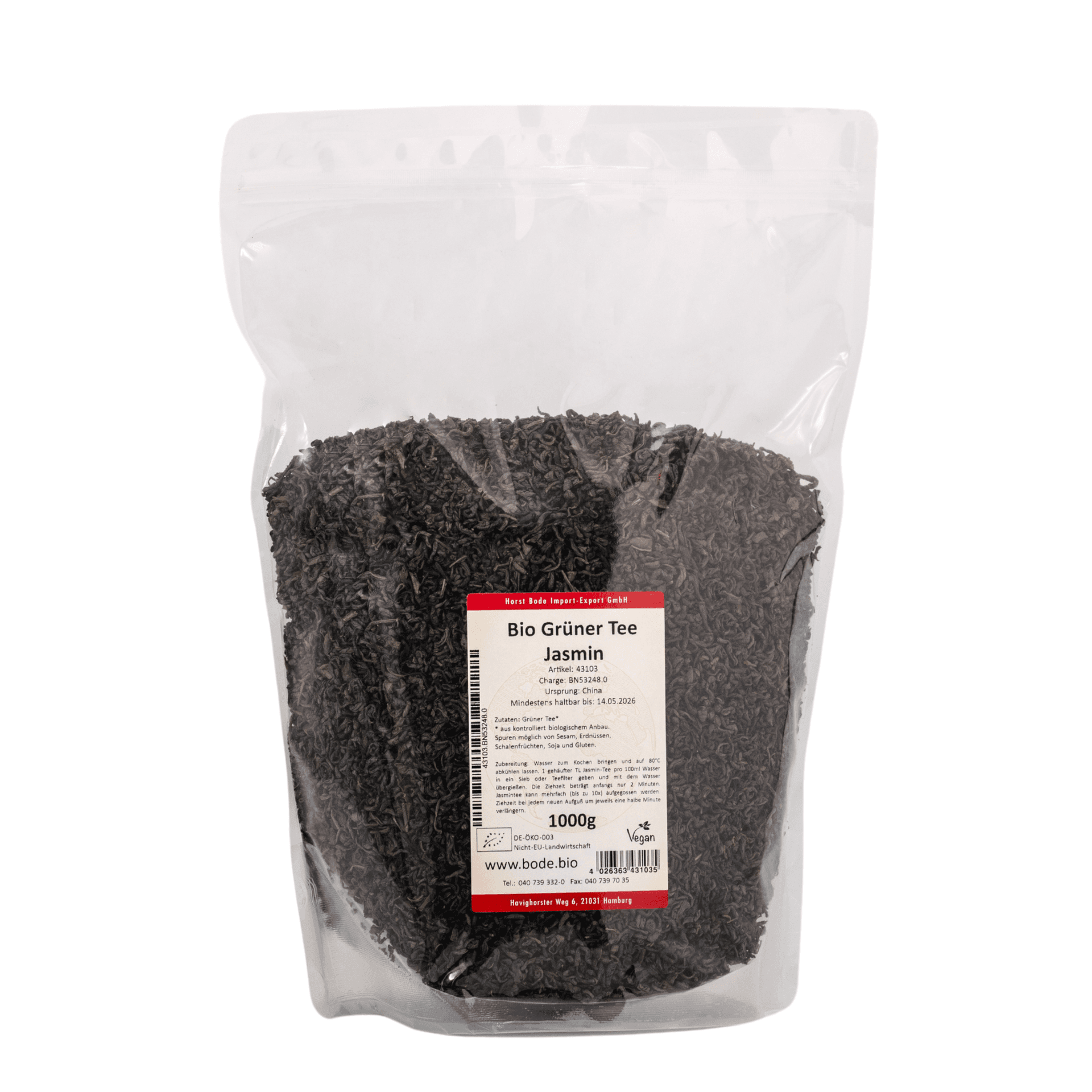Jasmin-Te Ekologisk 1kg